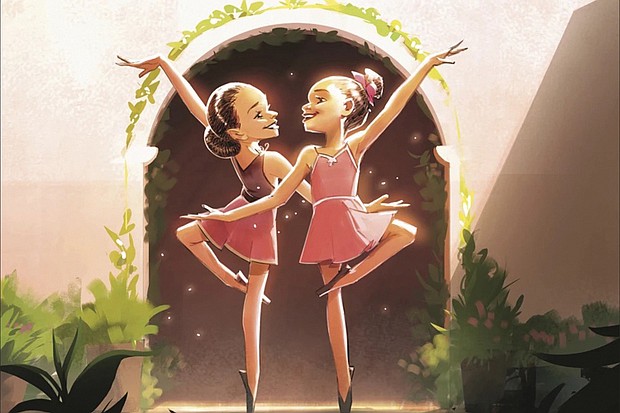 The cover of “Bunheads, Act 2: The Dance of Courage” by Misty Copeland, illustrated by Setor Fiadzigbey.