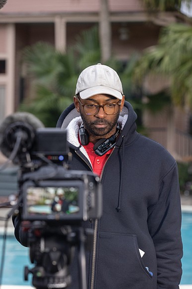 RaMell Ross directs a scene on set of “Nickel Boys,” which has received critical acclaim, including a Golden Globe for Best Motion Picture.