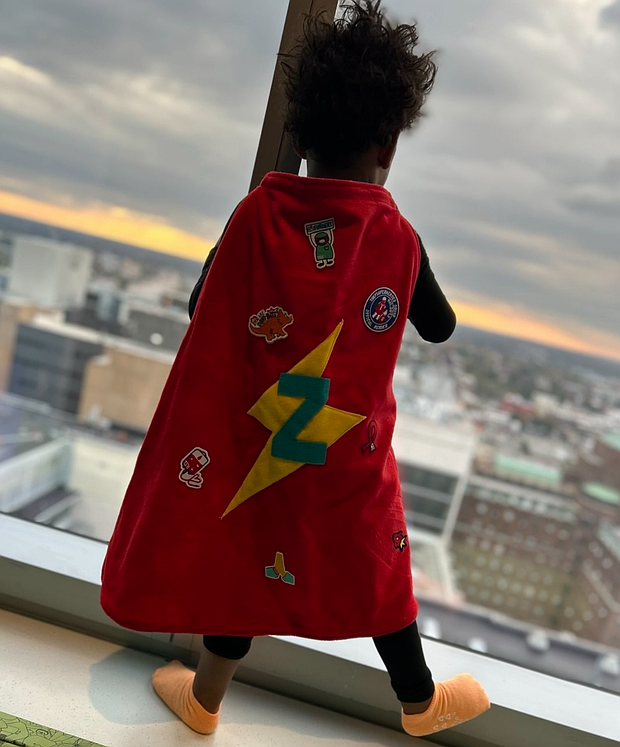 Zion looks out for a brighter future.