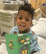 Zion’s journey has included long hospital stays.