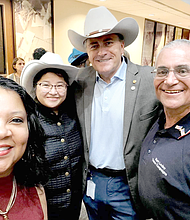 Monica Riley, Sandra Levine, William Ferguson, and Burt Levine