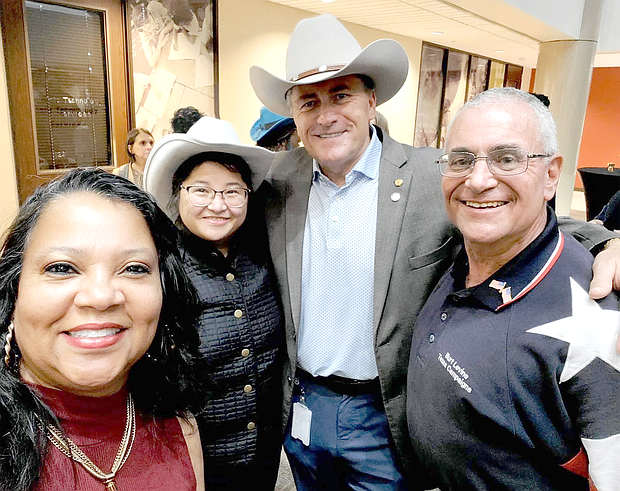 Monica Riley, Sandra Levine, William Ferguson, and Burt Levine