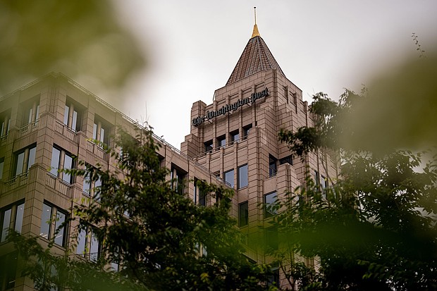 The Washington Post Building at One Franklin Square Building on June 5, 2024, in Washington, DC.
Mandatory Credit:	Andrew Harnik/Getty Images via CNN Newsource