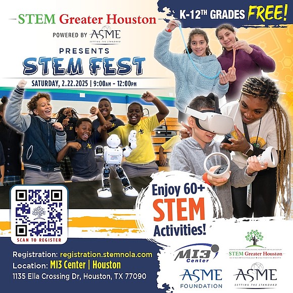 STEM Greater Houston, powered by the American Society of Mechanical Engineers (ASME), is set to launch its highly anticipated inaugural …