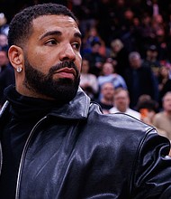 Drake's new album “$ome $exy $ongs 4 U,” is a collaboration with singer PartyNextDoor.
Mandatory Credit:	Cole Burston/Getty Images via CNN Newsource