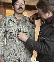 Construction Mechanic 2nd Class Benjamin Torres Mata
ANTARCTICA
11.27.2024
Photo by Petty Officer 2nd Class Komlan Adjassem 
Naval Mobile Construction Battalion 3