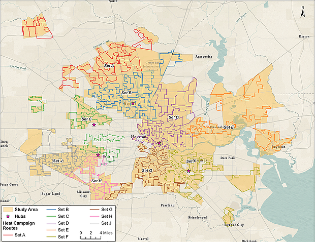Heat Campaign Routes