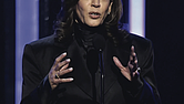 Former Vice President Kamala Harris accepts the Chairman’s Award Feb. 22 during the 56th NAACP Image Awards.