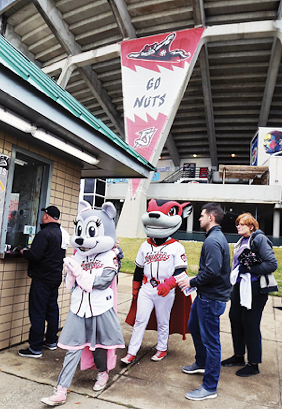 The Richmond Flying Squirrels will host their annual Nutzy’s Block Party on Saturday, March 1, from 10 a.m. to 1 …