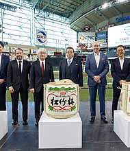 Daikin Park's Big League Debut in Houston, TX February 26, 2025 (Paul Ladd)