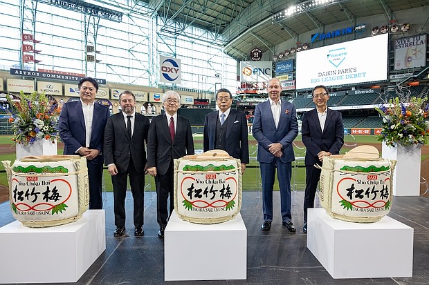 Daikin Park's Big League Debut in Houston, TX February 26, 2025 (Paul Ladd)