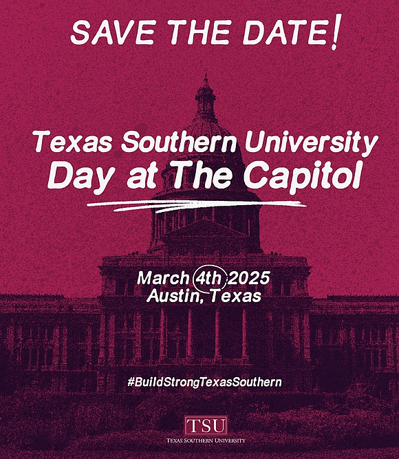 Join Texas Southern University in Austin on March 4 for TSU Day at the Capitol to advocate for funding, student …