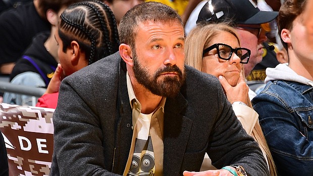 Ben Affleck is pictured at the Crypto.com Arena to watch the Lakers-Raptors game in November 2024. Affleck may be a sneakerhead, but he isn’t going to buy his children expensive things just because, well, he can presumably afford it.
Mandatory Credit:	Adam Pantozzi/NBAE via Getty Images via CNN Newsource