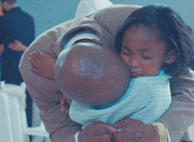 A scene from “Daughters,” a Netflix documentary exploring the impact of incarceration on families.