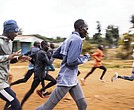 Athletes undergo a training session Jan. 31 at Kamariny Stadium in Iten, Elgeyo Marakwet County, Kenya.