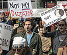 Marching from Monroe Park to Capitol Square, hundreds of protesters in Richmond on Tuesday, March 4, took to the streets in a demonstration organized by the Virginia chapter of the 50501 movement.