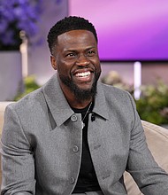 Kevin Hart appears on "The Jennifer Hudson Show" on March 10 in Burbank, California.
Mandatory Credit:	Chris Haston/WBTV/Getty Images via CNN Newsource