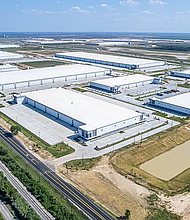 Tesla Battery Factory Empire west Houston