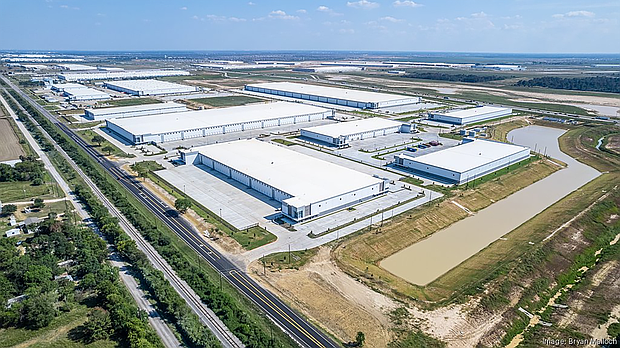 Tesla Battery Factory Empire west Houston