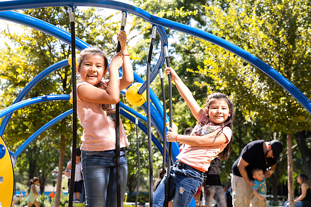 John P McGovern Playground/courtesy of Discovery Green