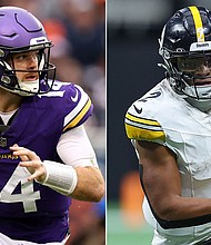 Sam Darnold and Justin Fields.
Mandatory Credit:	Getty Images via CNN Newsource