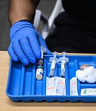 The measles outbreak in West Texas is linked with cases in New Mexico. Officials say that two doses of the MMR vaccine are 97% effective against measles.
Mandatory Credit:	Ronaldo Schemidt/AFP/Getty Images via CNN Newsource