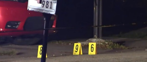 A 90-year-old Florida City man inside his home was caught in the crossfire overnight when gunfire erupted on the street outside.
Mandatory Credit:	WFOR via CNN Newsource