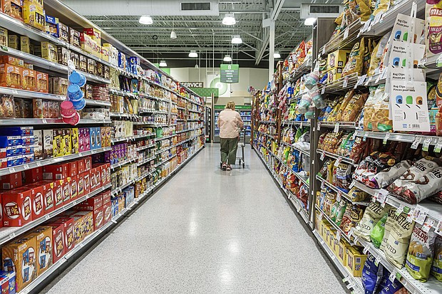 A woman shops at a Publix Grocery Store in Atlanta, Georgia, in May 2023.
Mandatory Credit:	Jeffrey Greenberg/Universal Images Group/Getty Images via CNN Newsource