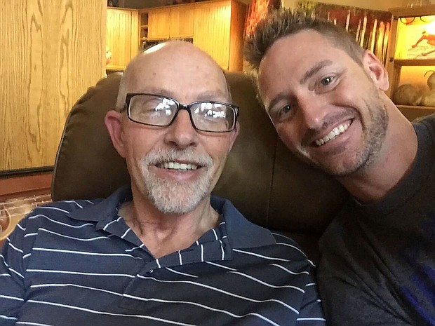 Marty Reiswig lost his father, Lawrence, to Alzheimer's disease at the age of 66. "That's old for our family," Reiswig said.
Mandatory Credit:	Courtesy Marty Reiswig via CNN Newsource