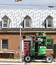 Construction continues at the site of the future headquarters of local nonprofit Sports Backers,
an organizations that promotes physical activity and healthy living. The new location at 4921
Lakeside Ave. also will serve as a trailhead for the Fall Line Trail.
