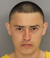 Hector Sagastume Rivas, accused of killing a mother of five in an Atlanta suburb, was in the United States illegally, CNN affiliate WSB-TV reported, citing US Immigration and Customs Enforcement.
Mandatory Credit:	Cobb County Police Department via CNN Newsource