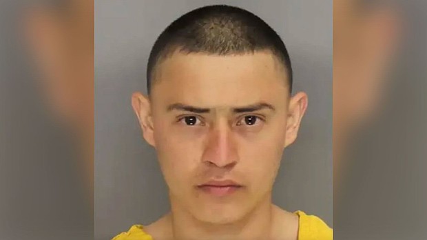 Hector Sagastume Rivas, accused of killing a mother of five in an Atlanta suburb, was in the United States illegally, CNN affiliate WSB-TV reported, citing US Immigration and Customs Enforcement.
Mandatory Credit:	Cobb County Police Department via CNN Newsource