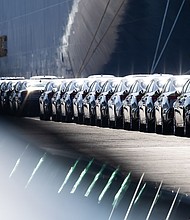 Hyundai Motor Co. is the world's third-largest carmaker. Hyundai will announce a $20 billion investment in US on-shoring on March 24, which includes a $5 billion steel plant in Louisiana, the White House confirmed to CNN.
Mandatory Credit:	SeongJoon Cho/Bloomberg/Getty Images via CNN Newsource