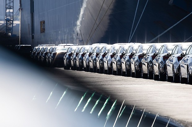 Hyundai Motor Co. is the world's third-largest carmaker. Hyundai will announce a $20 billion investment in US on-shoring on March 24, which includes a $5 billion steel plant in Louisiana, the White House confirmed to CNN.
Mandatory Credit:	SeongJoon Cho/Bloomberg/Getty Images via CNN Newsource