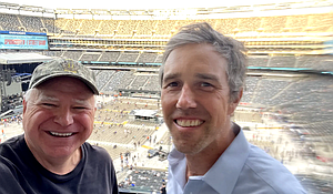 Tim Walz and Beto O'Rourke