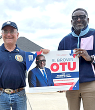 Burt Levine and Brown Otu