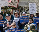 The American Federation of Government Employees locals representing federal workers in Richmond and nearby areas rallied at the Virginia State Capitol on March 21 to protest policies harming the federal workforce and highlight policies affecting civil servants.