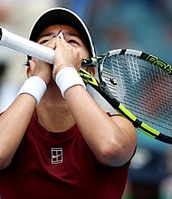Alexandra Eala continued her historic run in Miami.
Mandatory Credit:	Al Bello/Getty Images via CNN Newsource