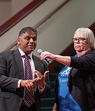 Mayor Danny Avula was asked to commit to addressing affordable housing, unsafe mobile home conditions and gun violence.