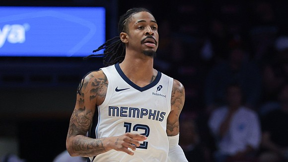 The NBA fined Memphis Grizzlies star Ja Morant $75,000 after he again made a gun gesture with his fingers in …