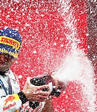 Max Verstappen produced an assured performance under pressure to win the Japanese Grand Prix.
Mandatory Credit:	Mark Thompson/Getty Images via CNN Newsource