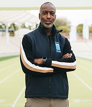 Michael Johnson is fronting Grand Slam Track, which begins in Kingston, Jamaica this week.
Mandatory Credit:	Oscar Gonzalez/Sipa via CNN Newsource