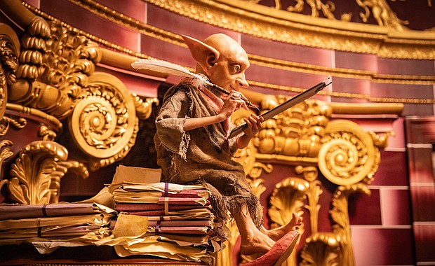 In the Ministry of Magic, guests see Dolores Umbridge’s former office and meet Higgledy the house-elf.
Mandatory Credit:	Universal Studios via CNN Newsource