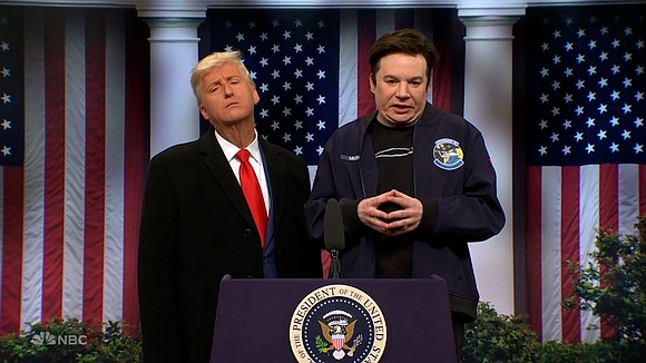 “Saturday Night Live” cast member James Austin Johnson returned as Donald Trump during the latest episode’s cold open to give …