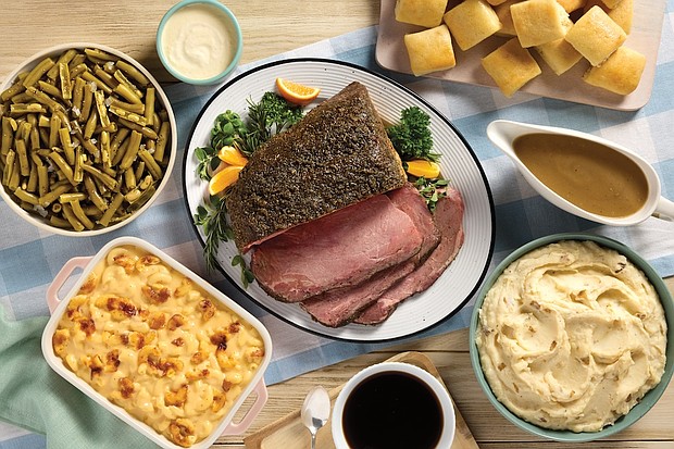 Prime Rib Dinner with sides