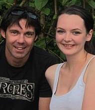 Australian Jason and Brit Jenny were from opposites side of the world, but met while volunteering together in the village of Nangi, in Nepal for a few weeks. They became close during this period.
Mandatory Credit:	Jenny O'Sullivan via CNN Newsource