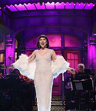 Lady Gaga on 'Saturday Night Live' in March.
Mandatory Credit:	Will Heath/NBC/Getty Images via CNN Newsource