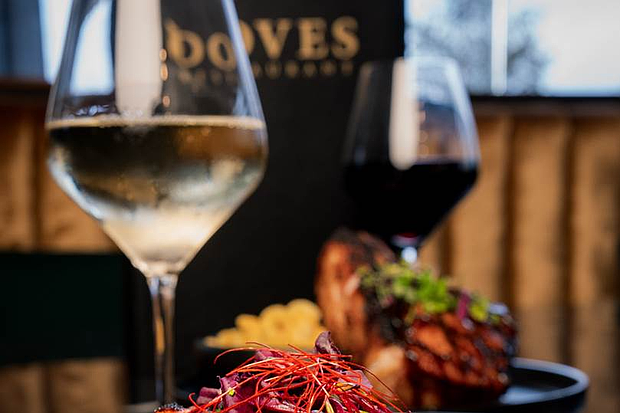 Doves invites guests to relax and unwind with Wine Down Wednesday from 4 p.m. until late night, featuring dinner for two, including a bottle of wine, two entrées, a dessert to share, and live music.


Photo: Courtesy of Doves Restaurant