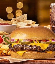 Chili's is rolling out a new cheeseburger that resembles a McDonald's Quarter Pounder.
Mandatory Credit:	Courtesy Chili's via CNN Newsource