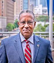 University of Houston-Downtown's President Dr. Loren J. Blanchard
